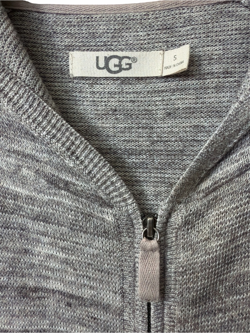 UGG Willa Hooded Full Zip Cardigan Size Small - Picture 4 of 8